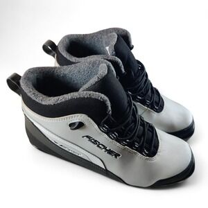 Fischer XC Sport Mens 8 / Women's 10 / EU 41 Boots Gray Black